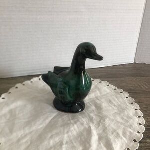 Vtg Blue Mountain Pottery Drip Glaze Duck